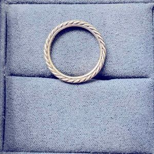 David Yurman Cablecord Ring size 7
